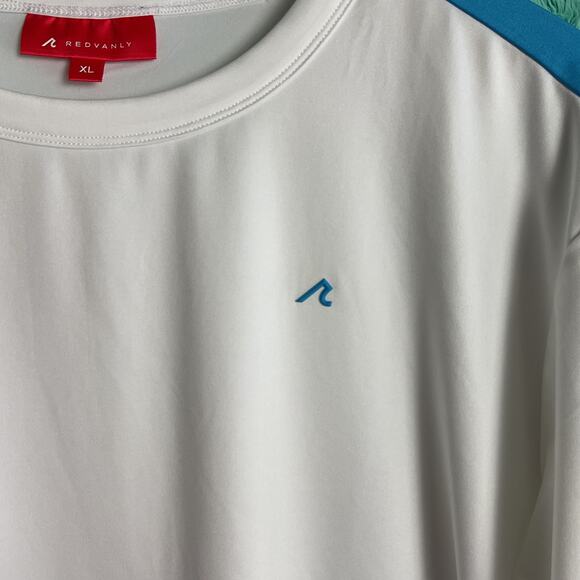 Redvanly Mens Crew Neck Performance Tee White XL - Picture 4 of 8